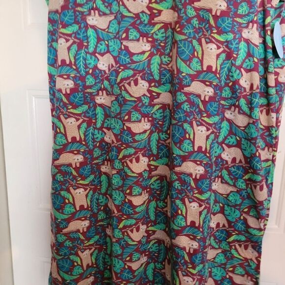 PNAEONG Women's Size large Cotton Nwt Muilt Color Night wear short Sleeve - Picture 3 of 7